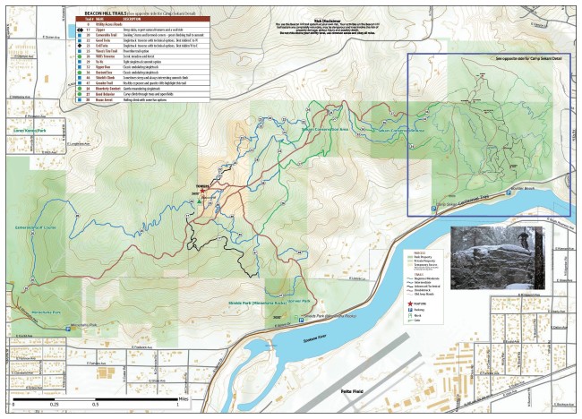 Beacon Hill Trail Map | Evergreen Mountain Bike Alliance East Chapter